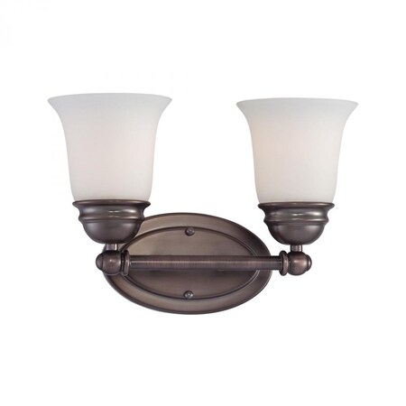 Thomas Bella 2-Light Wall Lamp in Oiled Bronze SL714215